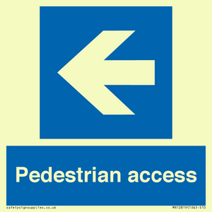 Pedestrian access